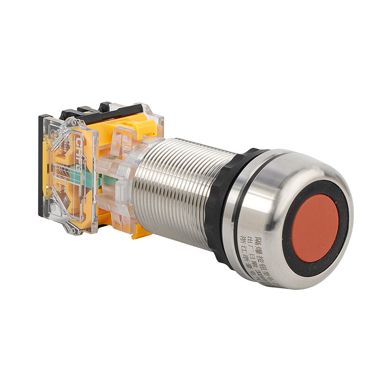 E-type explosion-proof flat button S2IIC red